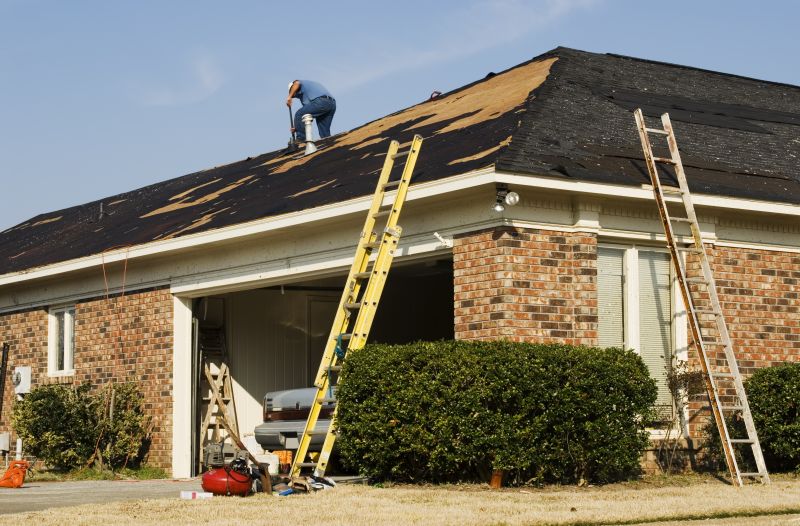 Storm Damage Roof Fix